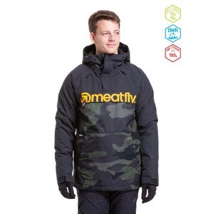 Meatfly pánská SNB & SKI bunda Slinger Rampage Camo | Maskáč | Velikost XL