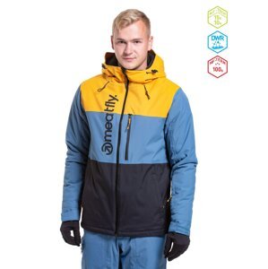 Meatfly pánská SNB & SKI bunda Manifold Slate Blue/Black | Modrá | Velikost S