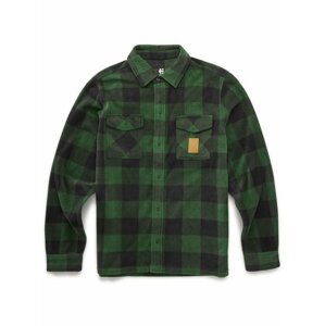 Etnies pánská košile Woodsman Fleece Olive | Zelená | Velikost M