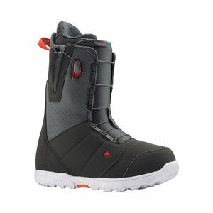 Burton snowboardové boty Moto - FW19 Gray/Red | Šedá | Velikost 11,5 US