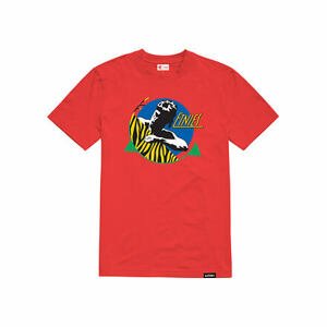 Etnies tričko Retro Short Sleeve Tee Red | Velikost M