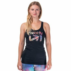 Meatfly dámské tričko Flou Tank A - Black | Černá | Velikost XS