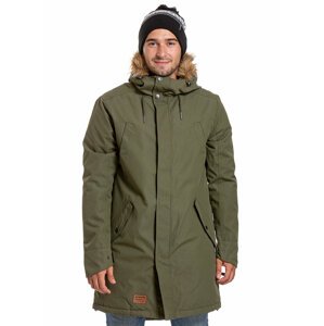 Meatfly street bunda Lars Army Green | Zelená | Velikost XL