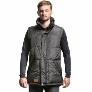 Meatfly vesta West Vest B - Heather Gray | Šedá | Velikost S