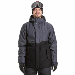 Meatfly snowboardová bunda Mick 2 G - Dark Grey True Black | Černá | Velikost XS