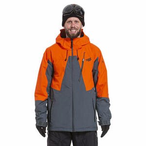 Nugget snowboardová bunda Drone 3 E - Lead Grey Orange | Šedá | Velikost L