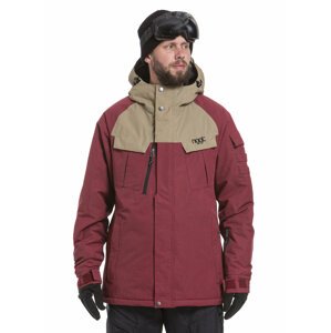 Nugget snowboardová bunda Caligula Reborn B - Wine Ripstop Sand | Červená | Velikost S