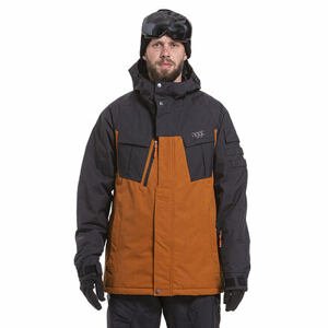 Nugget snowboardová bunda Caligula Reborn C - Rust Ripstop Black | Černá | Velikost L