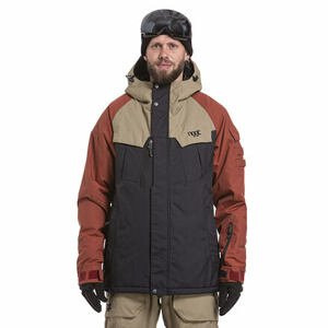 Nugget snowboardová bunda Caligula Reborn D - Picante Sand Black | Černá | Velikost S