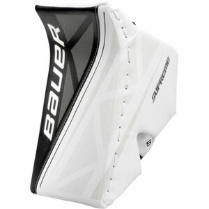 Bauer SUPREME S150 BLOCKER SR Vyrážečka, bílá, veľkosť UNI