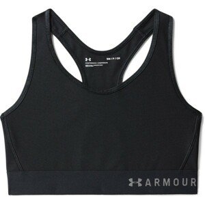 Under Armour MID KEYHOLE BRA Dámská sportovní podprsenka, černá, velikost