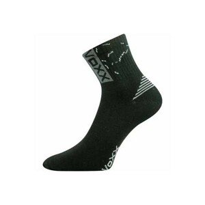 Voxx CODEX Unisex ponožky, černá, velikost 35-38