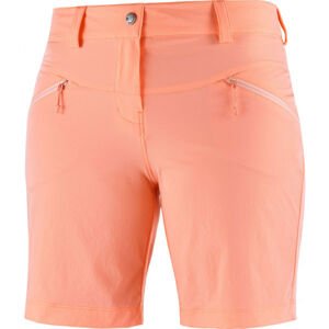 Salomon WAYFARER LT SHORT W Dámské šortky, lososová, veľkosť 40