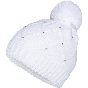 Lewro UMRI Dívčí pletená čepice, bílá, velikost
