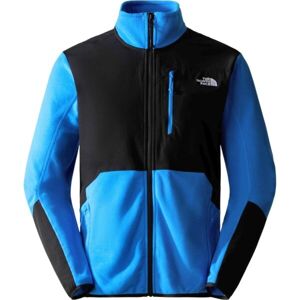 The North Face GLACIER PRO FULL ZIP Pánská fleecová mikina, modrá, veľkosť M