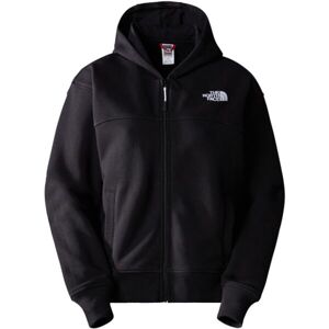 The North Face ESSENTIAL FZ Dámská mikina, černá, veľkosť S