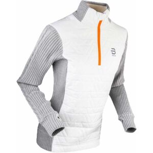 Daehlie HALF ZIP COMFY Dámský sportovní svetr, bílá, veľkosť S