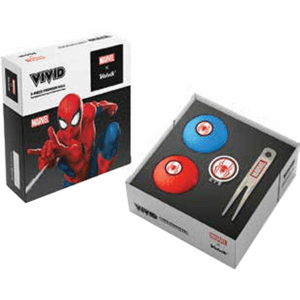 VOLVIK MARVEL SPIDER MAN Set golfových míčků, mix, veľkosť UNI