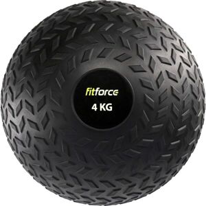 Fitforce SLAM BALL 4 KG Medicinbal, černá, veľkosť 4kg