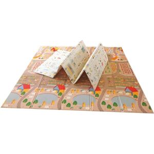 ASALVO PLAY MAT XL 120*180 cm Skládací hrací podložka XL, mix, veľkosť UNI