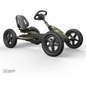 BERG BUDDY - JEEP JUNIOR PEDAL Šlapací motokára, khaki, veľkosť UNI