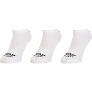Umbro SPORT SOCKS 3 PACK Sportovní ponožky, bílá, velikost S