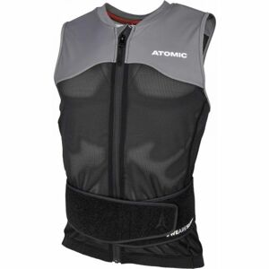 Atomic LIVE SHIELD VEST M Pánský chránič páteře, černá, velikost L