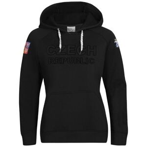 Střída CZECH HOODY Dámská mikina, černá, velikost