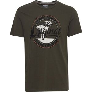BLEND REGULAR FIT Pánské tričko, khaki, veľkosť XXL