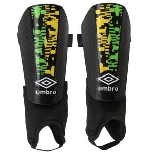 Umbro FORMATION GUARD W/ANKLE SOCK Pánské fotbalové chrániče, černá, veľkosť L