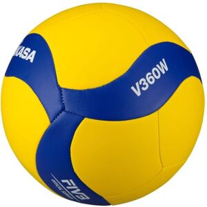 Mikasa V360W Volejbalový míč, žlutá, veľkosť 5