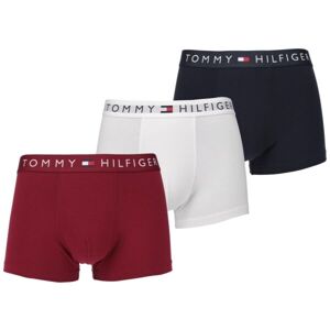 Tommy Hilfiger 3P TRUNK WB Pánské trenky, bílá, veľkosť L