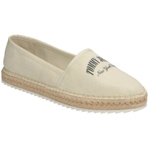 Tommy Hilfiger TJW VARSITY ESPADRILLE Dámské espadrilky, béžová, velikost