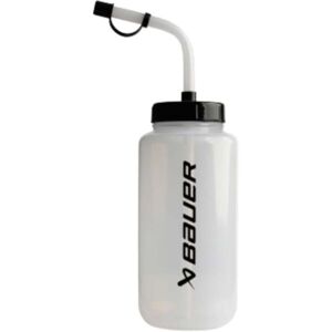 Bauer STRAW TOP WATER BOTTLE Hokejová láhev, bílá, veľkosť 950 ML