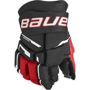 Bauer SUPREME M3 GLOVE-JR Juniorské hokejové rukavice, černá, veľkosť 11