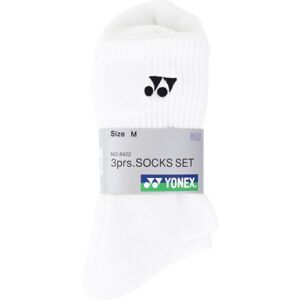 Yonex SOCKS 3KS Ponožky, bílá, veľkosť M