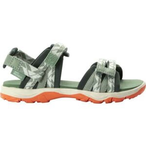 Jack Wolfskin 2 IN 1 SANDAL K Dětské sandály, světle zelená, velikost