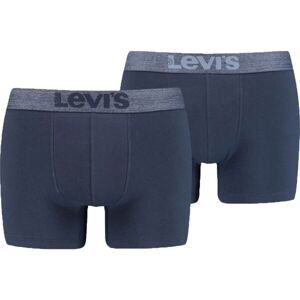 Levi's BOXER BRIEF 2P Pánské boxerky, tmavě modrá, veľkosť M