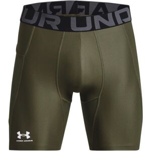 Under Armour HEATGEAR ARMOUR SHORTS Pánské kraťasy, khaki, velikost