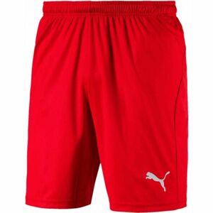 Puma LIGA SHORTS CORE Pánské sportovní kraťasy, červená, velikost S