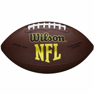 Wilson NFL FORCE OFFICIAL DEFLAT Míč na americký fotbal, hnědá, velikost