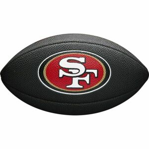 Wilson MINI NFL TEAM SOFT TOUCH FB BL SF Mini míč na americký fotbal, černá, velikost UNI