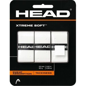 Head XTREME SOFT Vrchní tenisová omotávka, bílá, velikost UNI