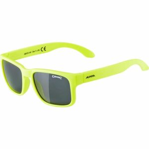 Alpina Sports MITZO Chlapecké sluneční brýle, reflexní neon, velikost UNI