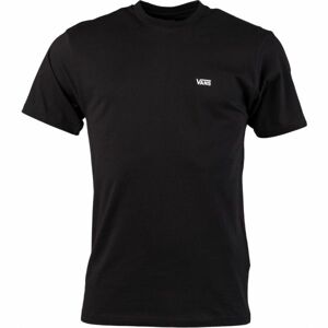 Vans MN LEFT CHEST LOGO TEE Pánské tričko, černá, velikost