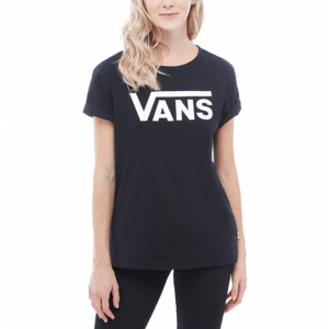 Vans WM FLYING V CREW TEE Dámské tričko, černá, velikost