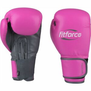 Fitforce SENTRY Boxerské rukavice, růžová, velikost 8