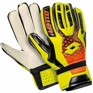 Lotto GLOVE GK SPIDER 900 JR Dětské brankářské rukavice, žlutá, veľkosť 4