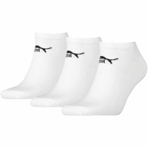 Puma SOCKS 3P Ponožky, bílá, velikost 35-38
