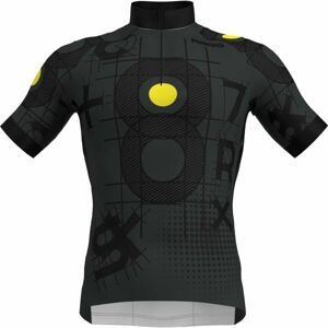 Rosti GRIGIO Pánský cyklistický dres, tmavě šedá, velikost